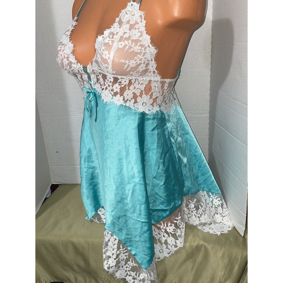 Vintage Victoria’s Secret silky satin slip y2k chemise negligee nightgown SM - Picture 11 of 12